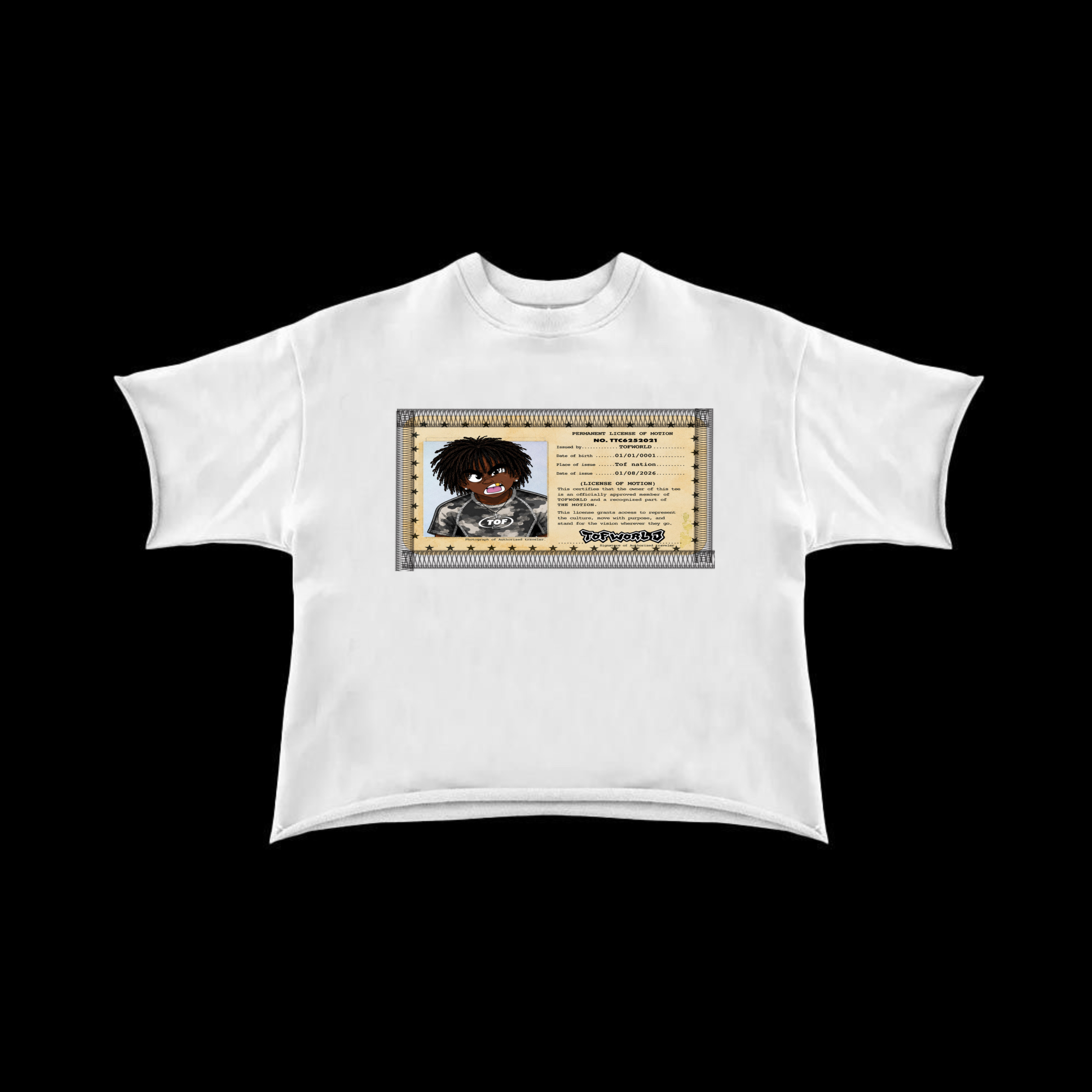 Tofworld nation tee