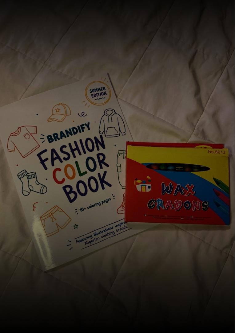 Brandify Fashion Coloring Book