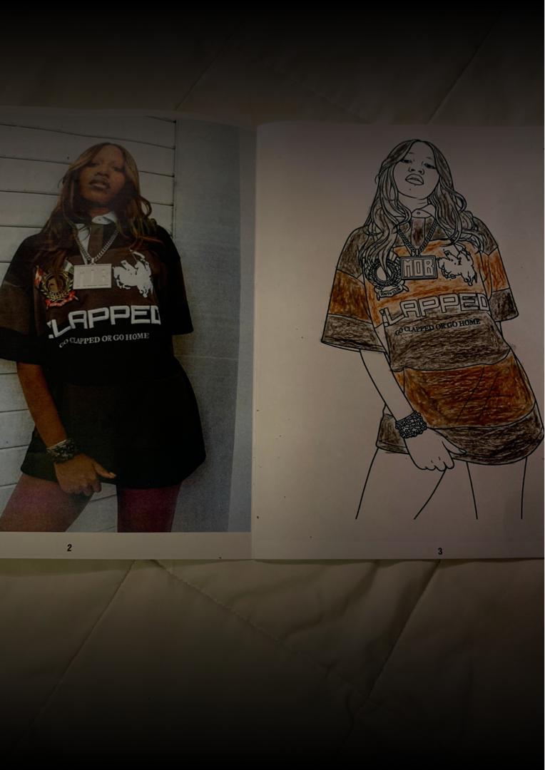 Brandify Fashion Coloring Book