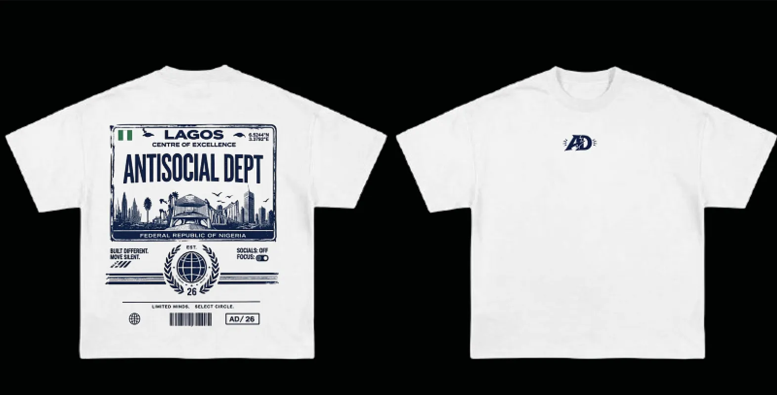 AD white Tshirt 