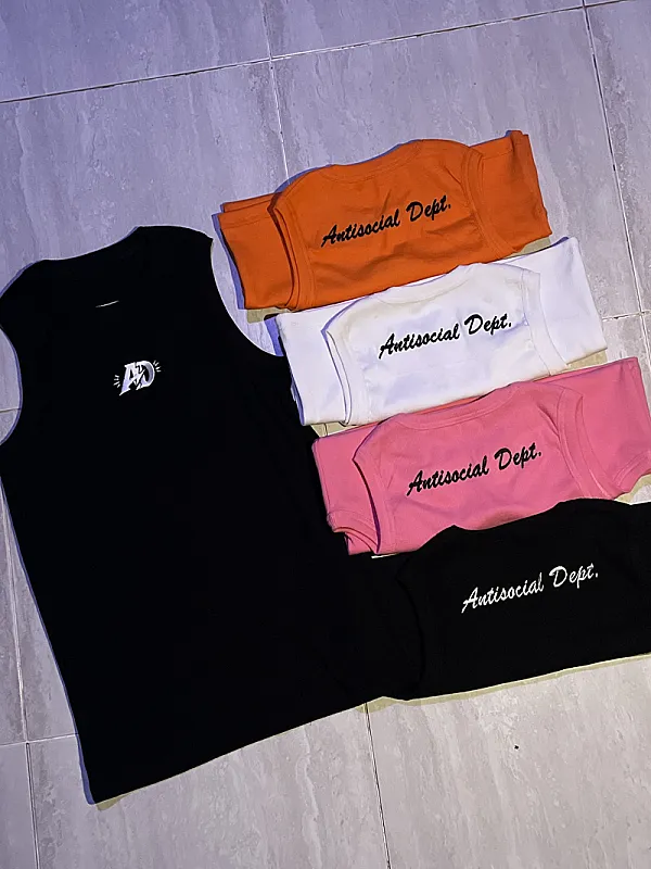 AD signature tank top 