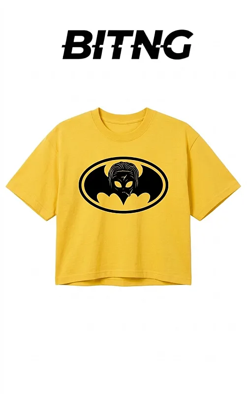 BITNG badman cropped shirt 