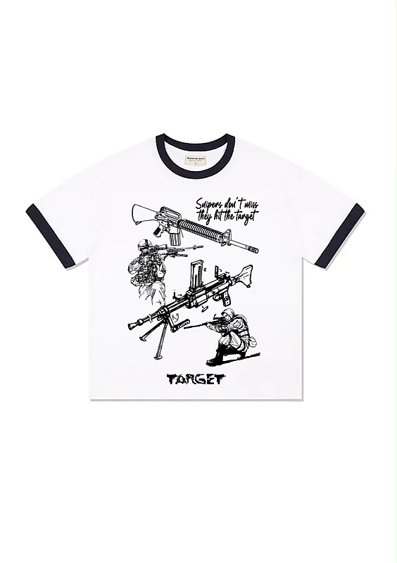 HTT SNIPER TEE BLACK 