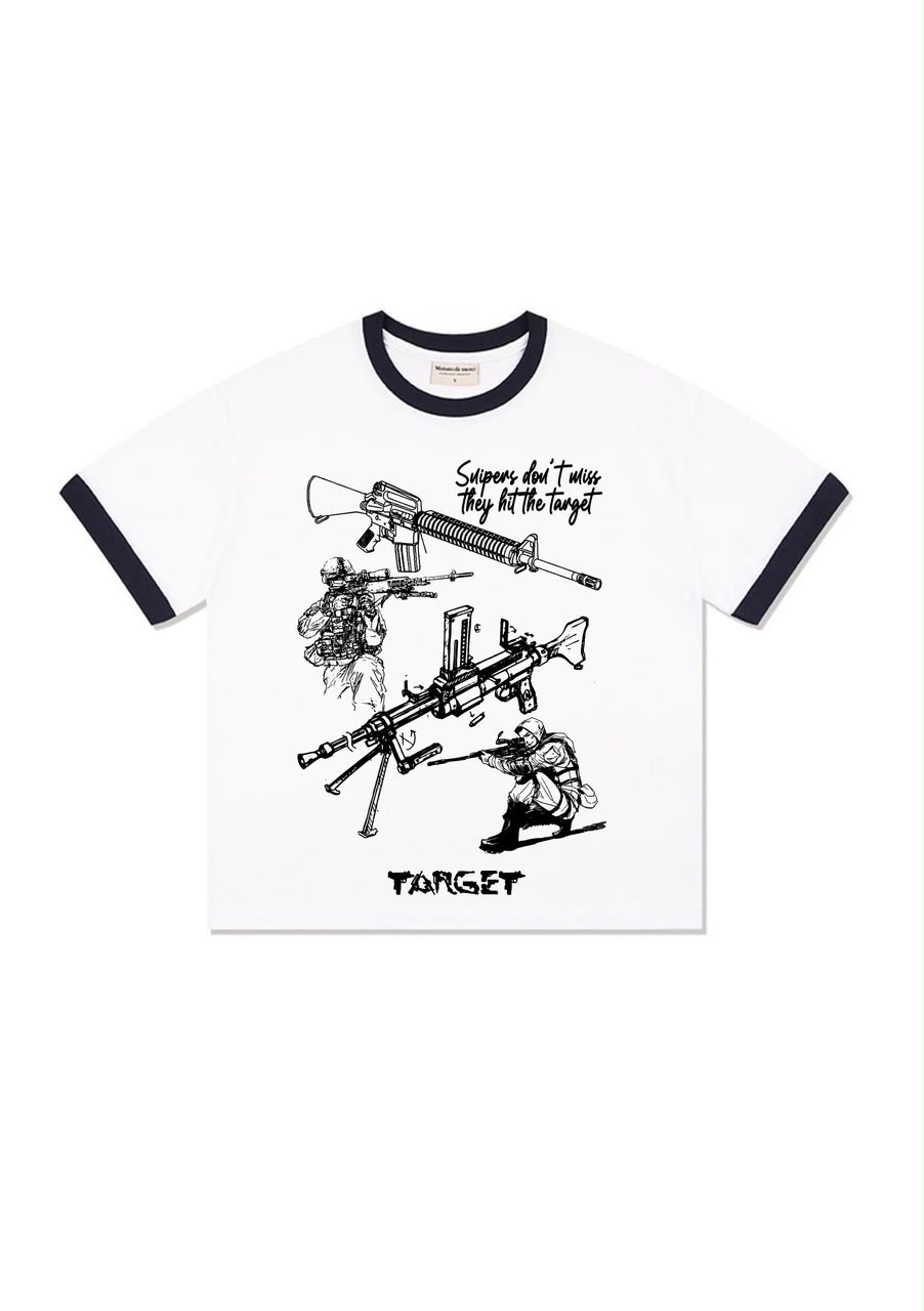 HTT SNIPER TEE BLACK 