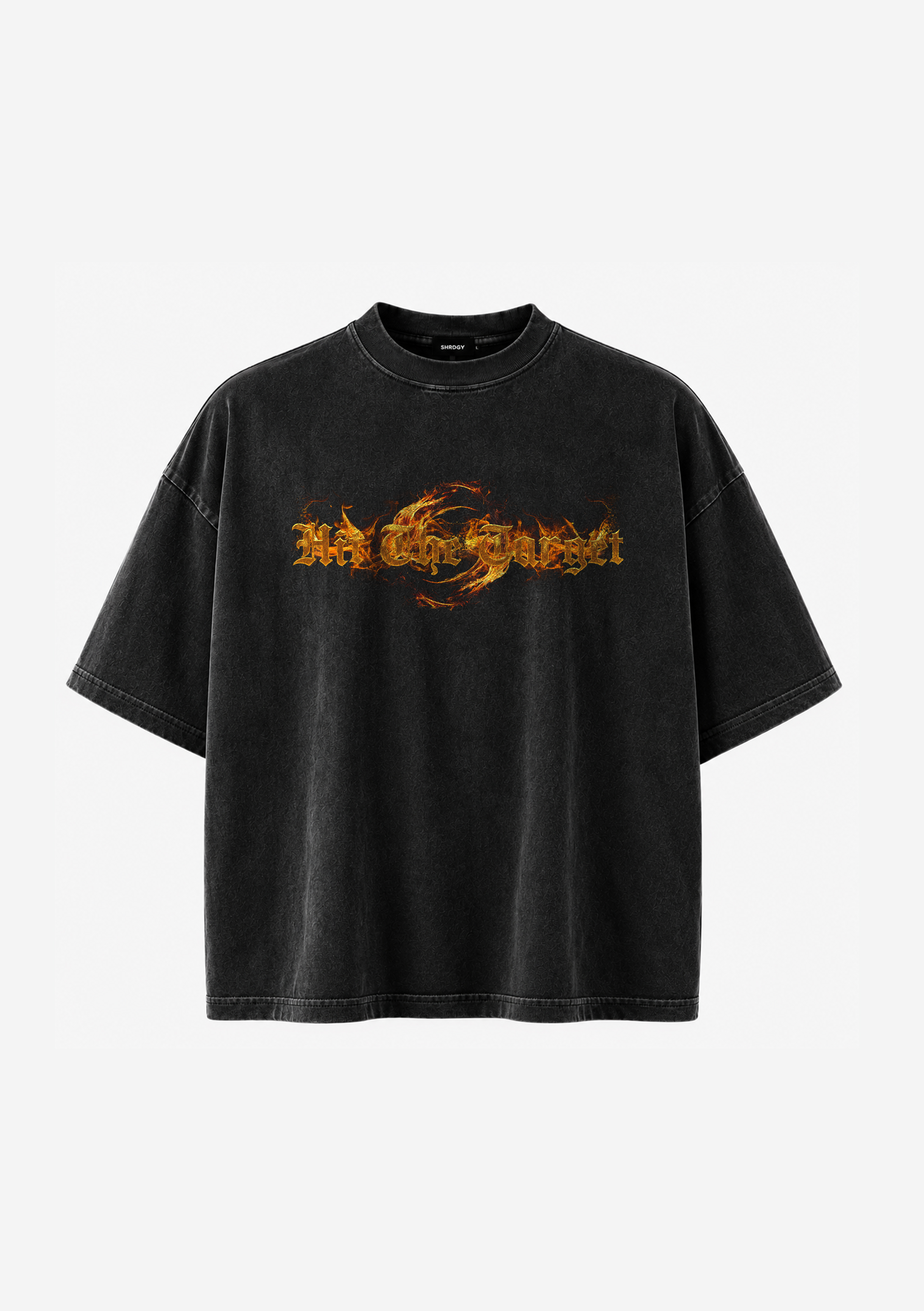 HTT FLAMING LOGO TEE