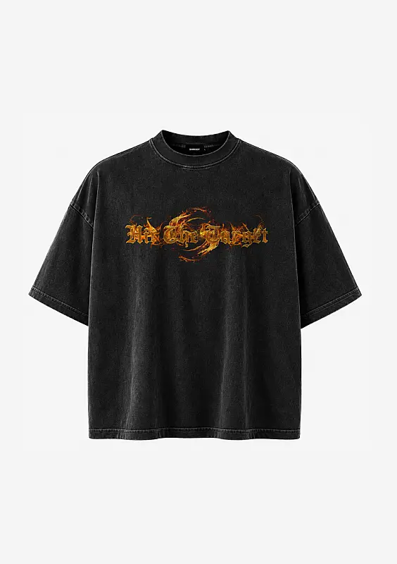 HTT FLAMING LOGO TEE