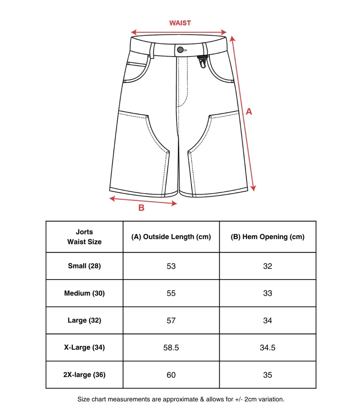 HTT METAL STUDDED JORTS
