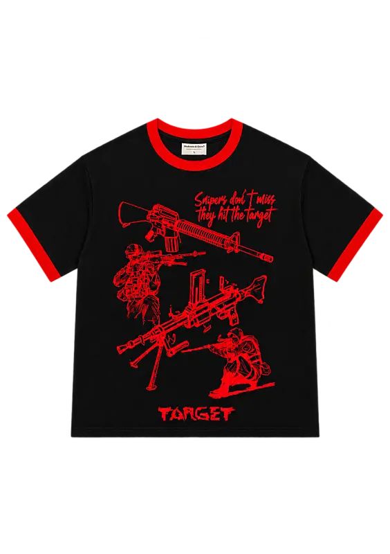 HTT SNIPER TEE RED