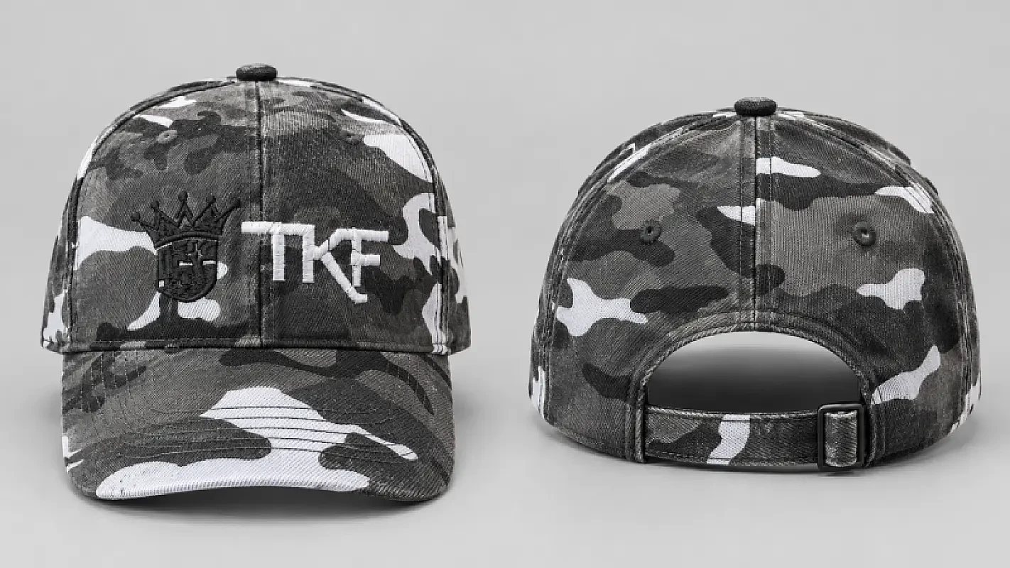TKF Camo face cap