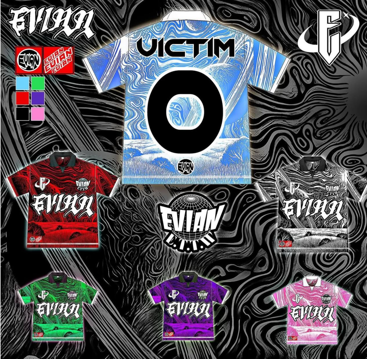 Evian jersey 