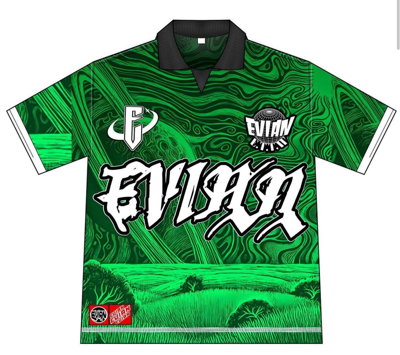 Evian jersey 