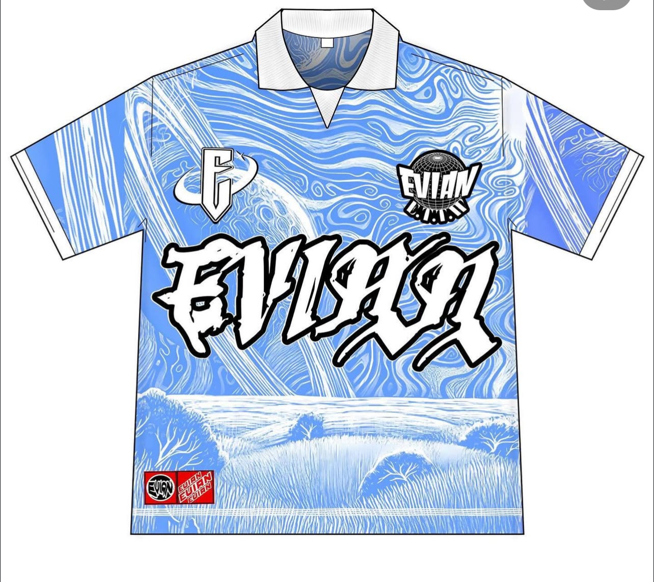 Evian jersey 