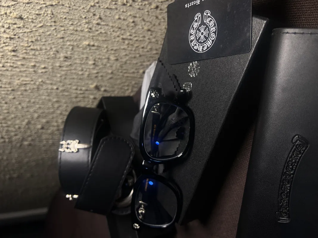 Chrome hearts glasses with packing 