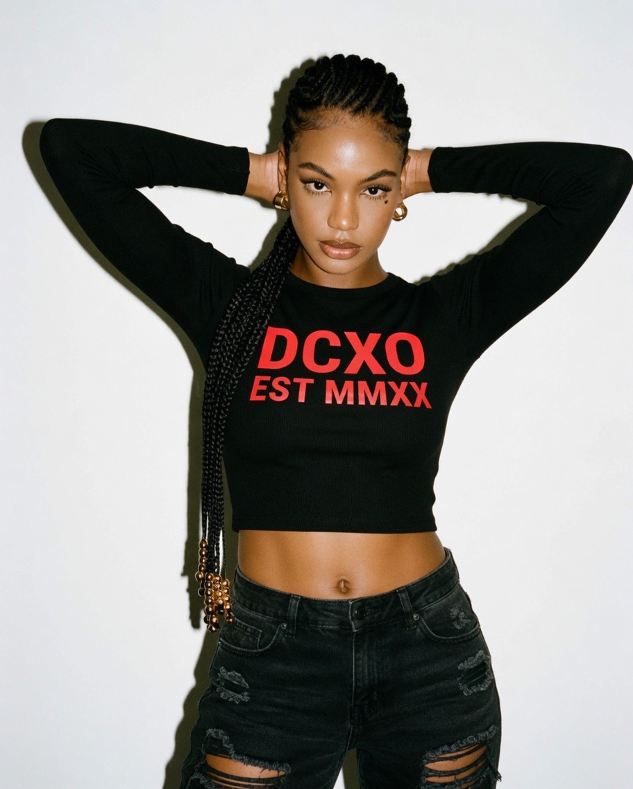 DCXO LONG SLEEVE CROP 