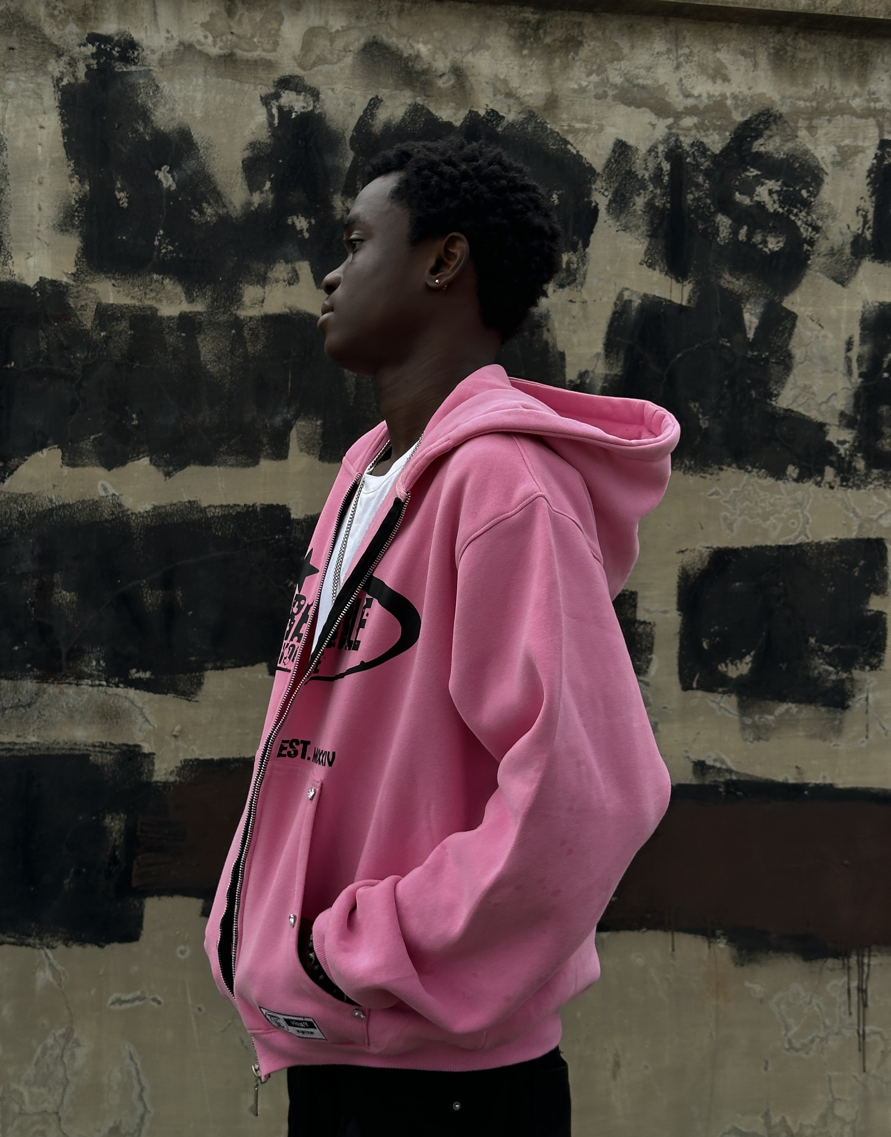 Incredible Vogue Zip-Up Pink